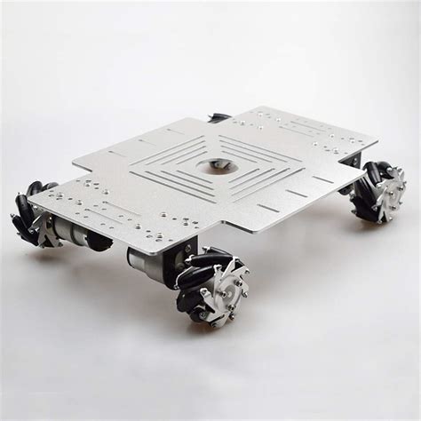 Buy Moebius 4WD Mecanum Wheel Robot Car Chassis Kit Aluminum Robot ...