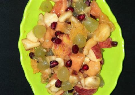 Fruit chat Recipe by Uzma Syed - Cookpad