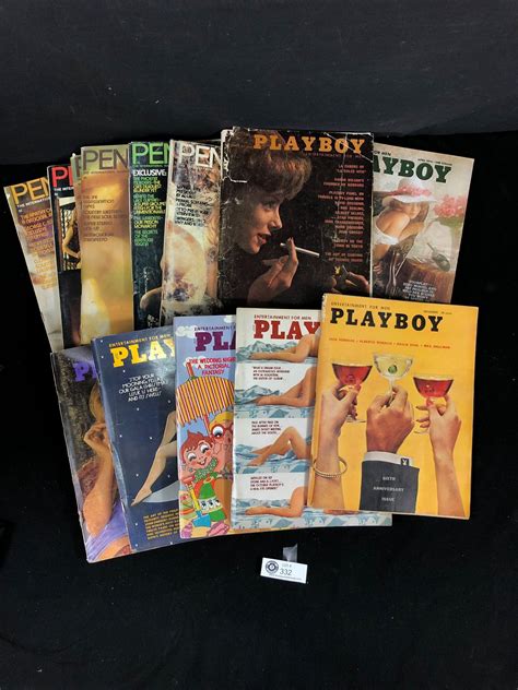Lot of Vintage Playboys 1970/80s