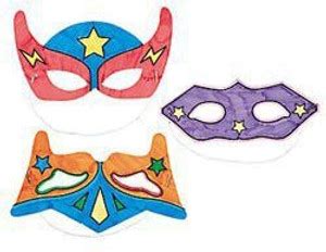FUN EXPRESS Cyo Superhero Mask Ck 48/8198 Pack Of 12 - Cyo Superhero ...