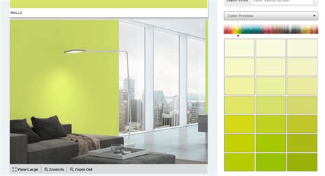 Benjamin Moore Color Visualizer 的图像结果