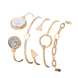 Shining Diva Fashion Latest Stylish Multilayer Gold Plated Bangle ...