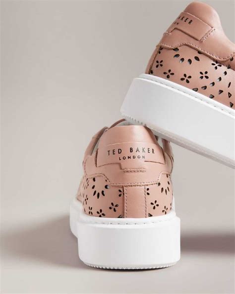 Ted Baker Trainers India Online Store - Dusky Pink Womens Cwisp Laser ...