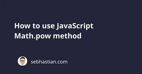 Image result for Math.pow JavaScript