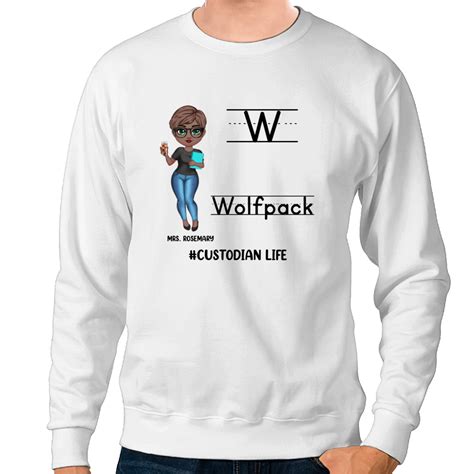 Personalized School Mascot Custom Teacher Sweatshirts, Custom Gifts For ...