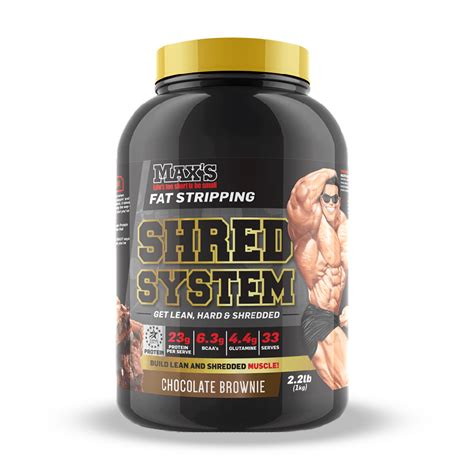 Max's Shred System | Thermogenic Protein – oxygennutrition.com.au