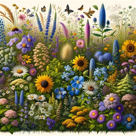 Mesic to Dry Native Pollinator Mix – Standish Milling Company