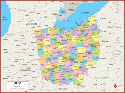City Of Girard Oh Map