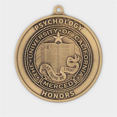 UC Merced Psychology Honors Medal - Medalcraft Mint Inc.