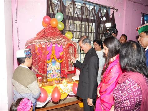 Himachal CM Sukhu celebrates Diwali with children at Balika Ashram ...