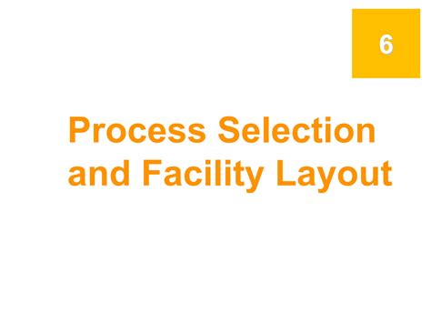Process Selection and Facility Layout 的图像结果