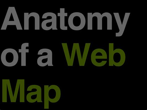 Image result for Map of Web