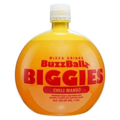 BUZZBALLZ - BIGGIES MANGO CHILI - Circus Liquor Store