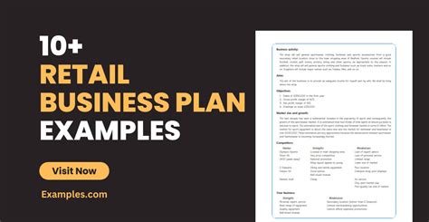 Retail Business Plan Template 的图像结果
