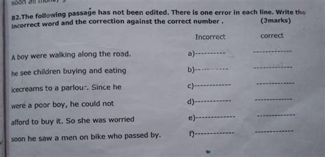 edit the passage and answer it - Brainly.in