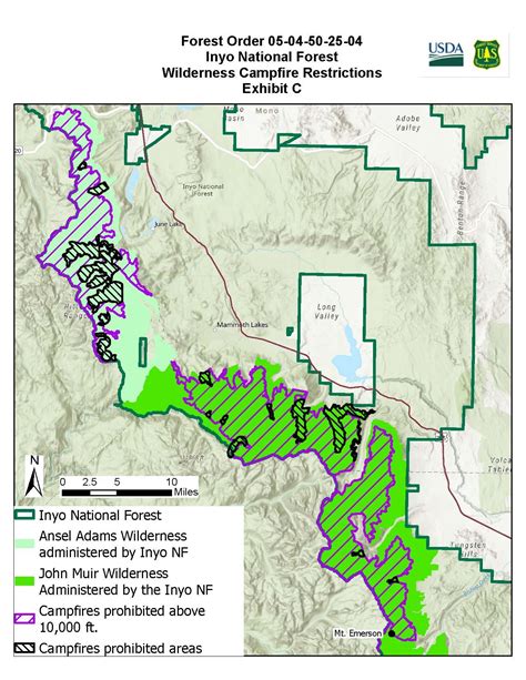 Inyo National Forest | Ansel Adams and John Muir Wilderness Campfire ...