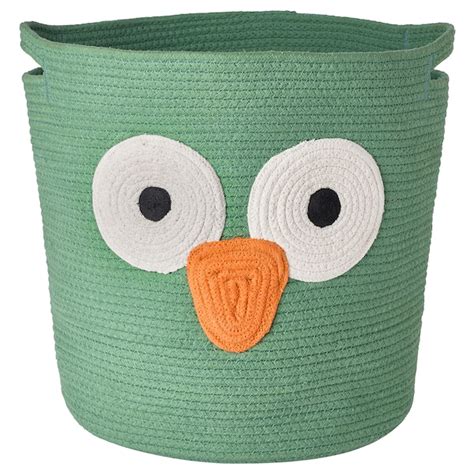 UPPSTÅ storage bag, braided/green, 35 cm (13 ¾") - IKEA