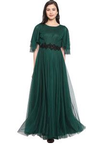 Ruffle Gowns - Buy Ruffle Gowns online at Best Prices in India ...
