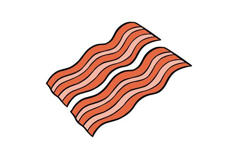Bacon Vector Clipart Graphic by TiveCreate · Creative Fabrica