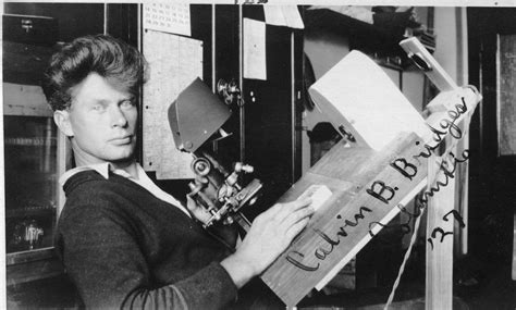 Calvin Blackman Bridges (1889 – 1938) was an American scientist, known ...