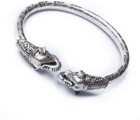 Silver Kada For Mens - Buy Silver Kada For Mens online at Best Prices ...