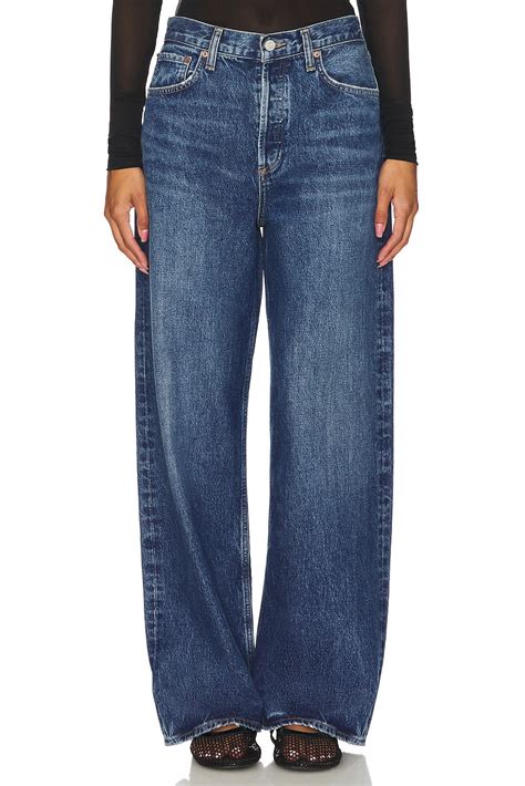 AGOLDE Low Slung Baggy Jeans in Essence | REVOLVE