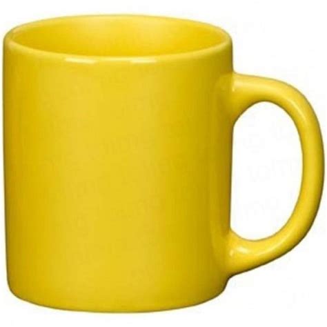 Buy Yellow Colour Plain Mug Pack of 8 Online at Low Prices in India ...