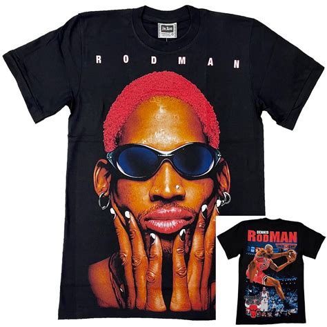DENNIS RODMAN - THE DEVIL SHIRT ( THE ROXX )Shirts Oversized T Shirt ...