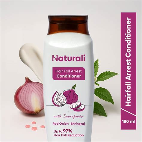 Naturali Conditioner for Hairfall Control for Frizzy Hair | With Onion ...