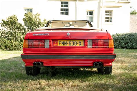 Lot 4 - 1991 Maserati Bi -Turbo Spyder E