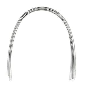 NMD Dental NiTi Super Elastic Arch Orthodontics Wires (Lower, 18 * 25 ...