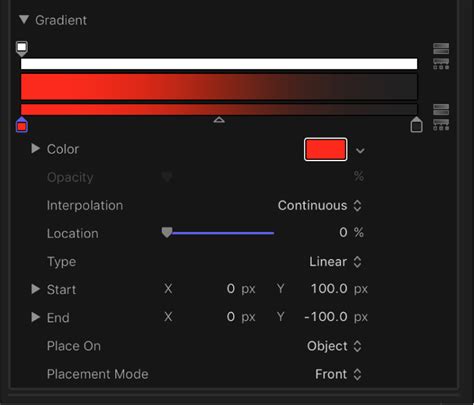 Gradient editor controls in Final Cut Pro for Mac - Apple Support