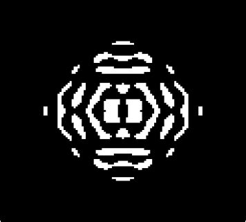 Test Pattern 1 的图像结果