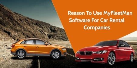 MyFleetMan - Smart Car Rental Software for Efficient Operations