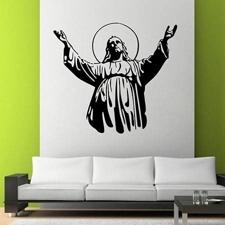 Buy Decor Villa only Jesus Wall Sticker & Decal (PVC Vinyl, Size -66 cm ...