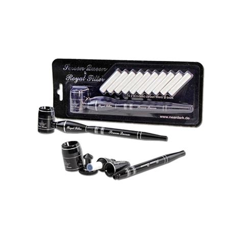 'Screen Queen' Pipe incl. 'Royal Filter' Adapter black, 19,99