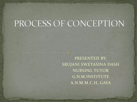 Image result for A Flowchart That Show the Process of Conception