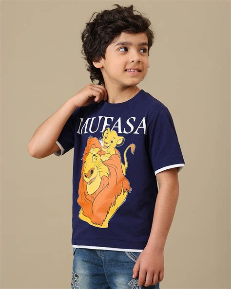 Lion King Printed Regular Fit Tshirt For Boys – Kidsville