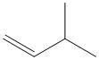 structural formula of 3 methyl 1 butene - Brainly.in