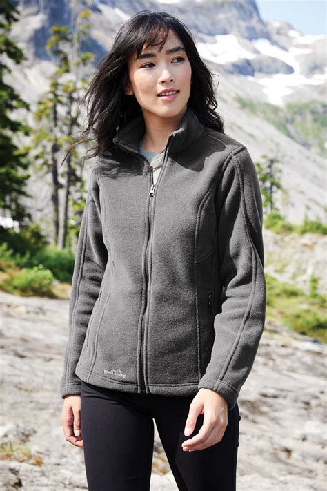 Eddie Bauer Women's Full-Zip Fleece Jacket | Product | SanMar