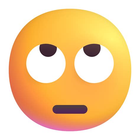 🙄 Face With Rolling Eyes Emoji