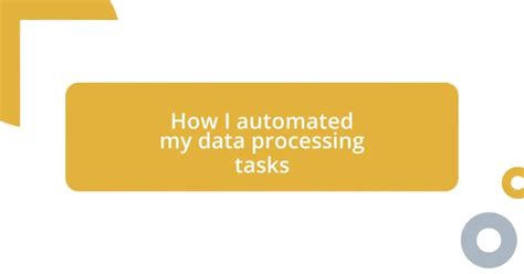 Image result for Data Processing Tasks