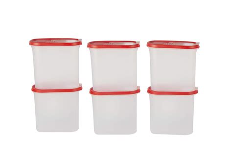 Buy Cutting EDGE Flip-Top Modular Dispenser Containers Oval 1800 ML Set ...