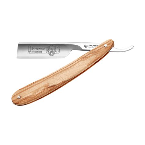 DOVO Straight Razor Barbarossa Olive Wood