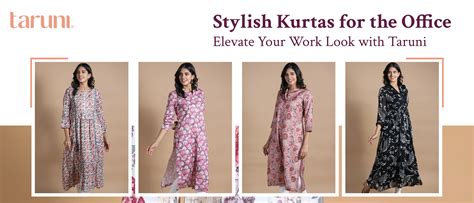 Stylish Kurtas for the Office: Elevate Your Work Look with Taruni