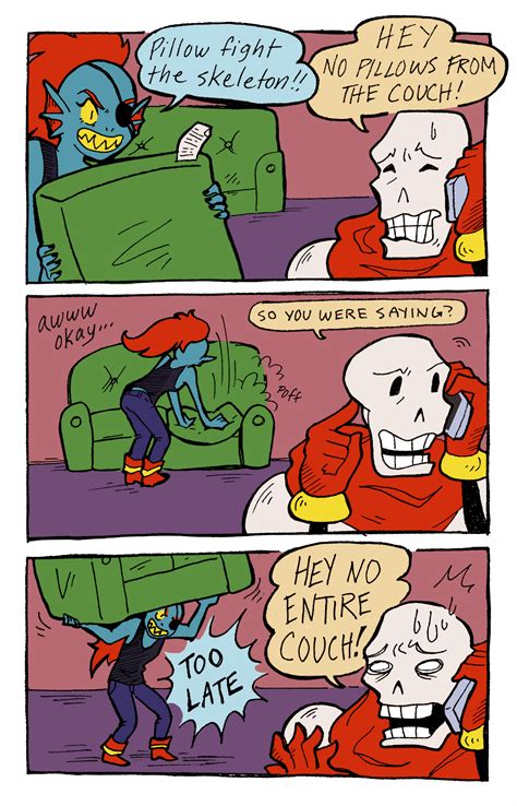 undyne and papyrus (undertale) drawn by peppermintbee | Danbooru
