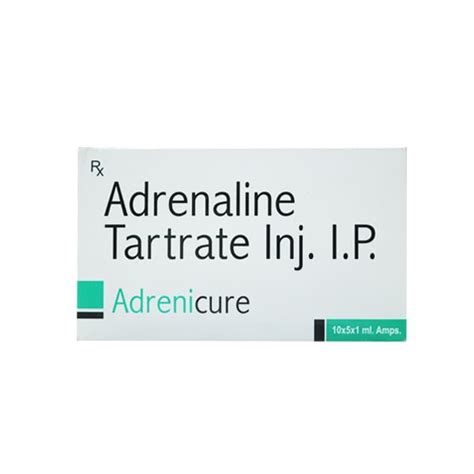 Wholesaler of Adrenicure Adrenaline Tartrate Injection in Delhi India | JMS