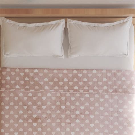 Buy Slate Kids Heart Printed Double Blanket from Home Centre at just ...