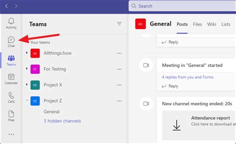 How to Hide and Unhide Chat in Microsoft Teams