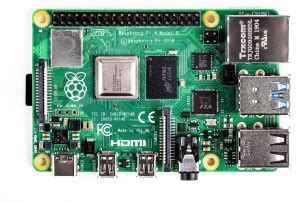 Raspberry Pi RaspberryPi 4 Model 1 GB RAM Micro Controller Board ...